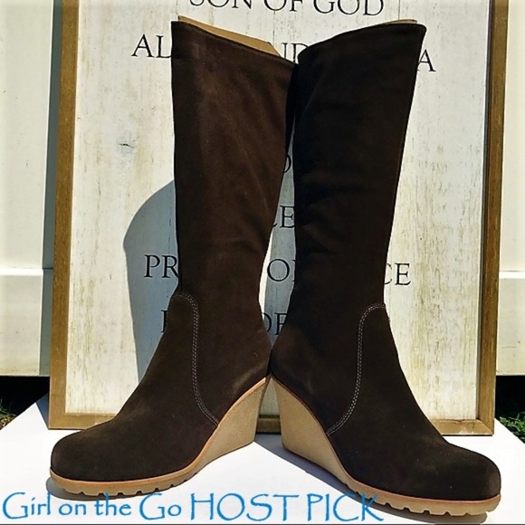 la canadienne wedge boots